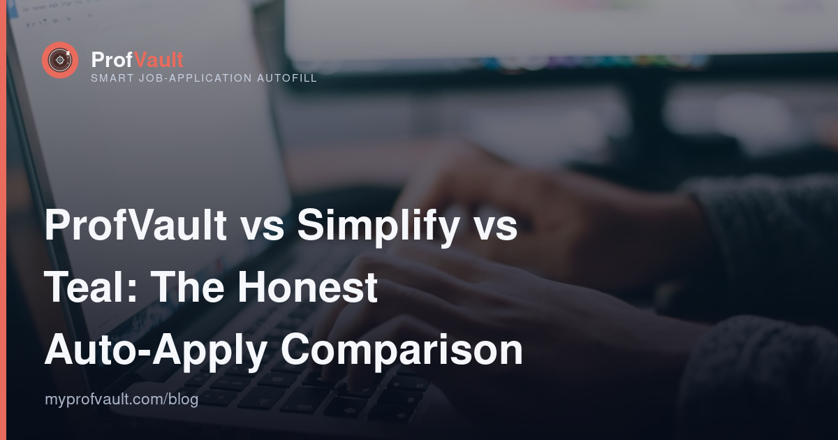 ProfVault vs Simplify vs Teal: The Honest | Professional Vault